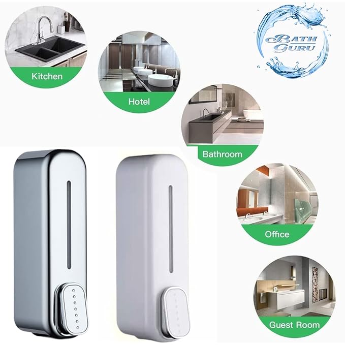 Press Wall-Mounted Dispenser Soap Manual